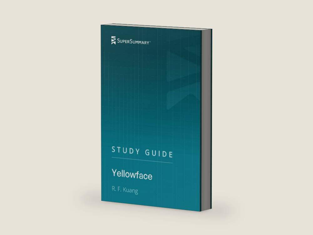 Study Guide: Yellowface by R. F. Kuang (SuperSummary) by SuperSummary | barcode:9798854023764 | source:'9798854023764-right-three-quarter.jpg