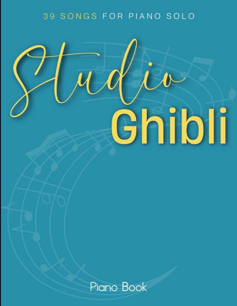 Studio Ghibli Piano Book: 39 Songs for Piano Solo by Michael S Cawthon | barcode:9798864836187 | source:'9798864836187.jpg
