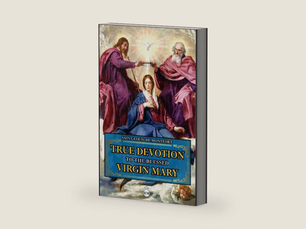 True Devotion To the Blessed Virgin Mary: with an Appendix of Main Prayers to the Virgin Mary in English and Latin by St. Louis de Montfort | barcode:9798866168880 | source:'9798866168880-right-three-quarter.jpg