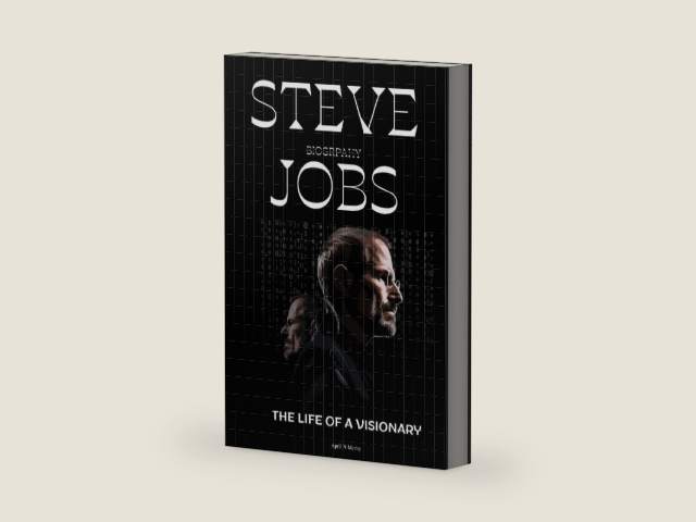 Steve Jobs Biography: The life of a visionary by April N Mcvay | barcode:9798870274584 | source:'9798870274584-right-three-quarter.jpg