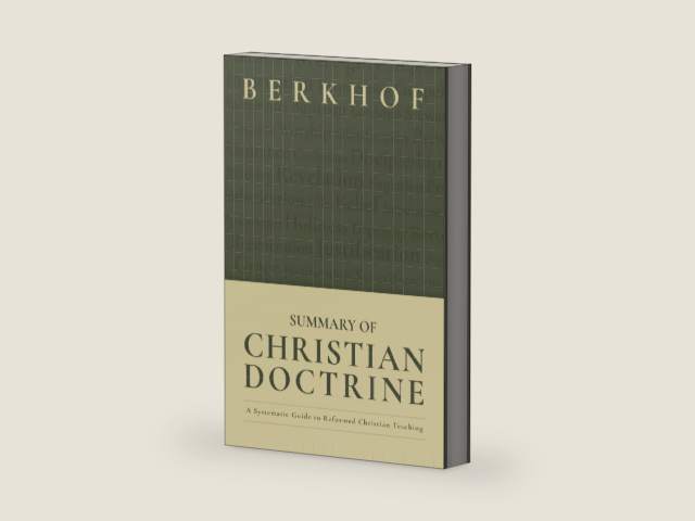 Summary of Christian Doctrine: A Systematic Guide to Reformed Christian Teaching by Louis Berkhof | barcode:9798872570981 | source:'9798872570981-right-three-quarter.jpg