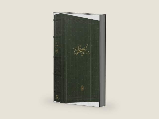 The Sing! Hymnal (Cloth over Board, Green) by Keith Getty | barcode:9798874900809 | source:'9798874900809-right-three-quarter.jpg