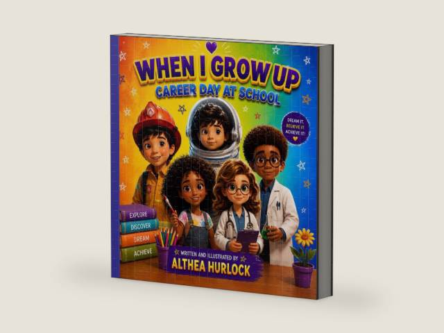 When I Grow Up: Career Day at School - Introduction to Career Book For Kids (Dream Big Career Series for Kids) by Althea Hurlock | barcode:9798876665706 | source:'9798876665706-right-three-quarter.jpg