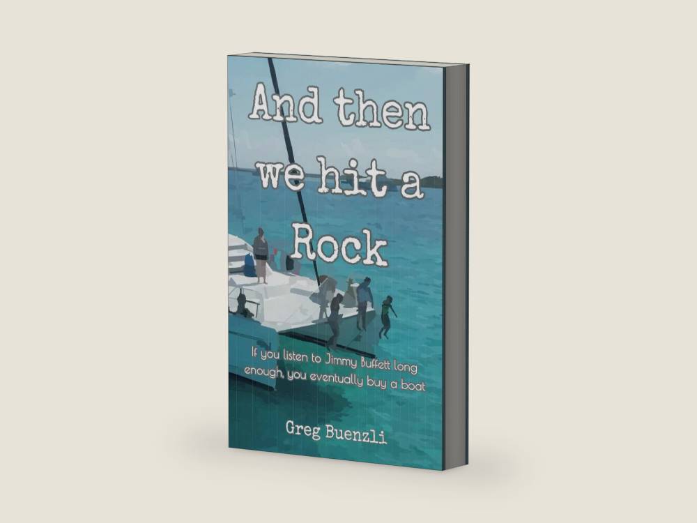 And Then We Hit a Rock by Greg Buenzli | barcode:9798879111101 | source:'9798879111101-right-three-quarter.jpg