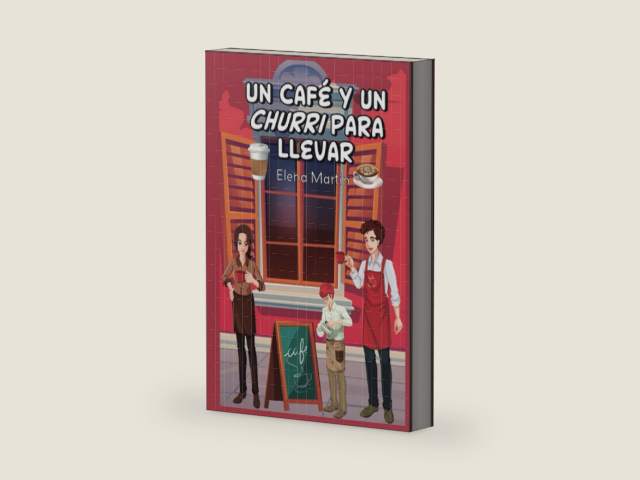 Un café y un "churri" para llevar (Spanish Edition) by Elena Martin | barcode:9798879754865 | source:'9798879754865-right-three-quarter.jpg