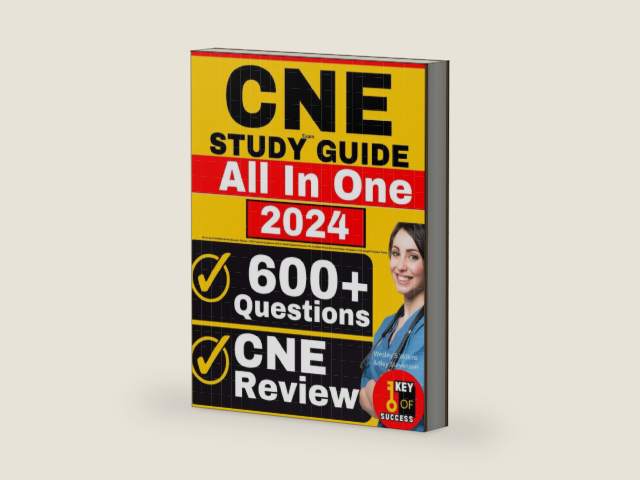 CNE Exam Prep Study Guide: All-in-One Certified Nurse Educator Review + 600 Practice Questions with In-Depth Explanations for the Certified Nurse Educator Exam (Includes 4 Full-Length Practice Tests) by Wesley S. Wilkins | barcode:9798883298546 | source:'9798883298546-right-three-quarter.jpg