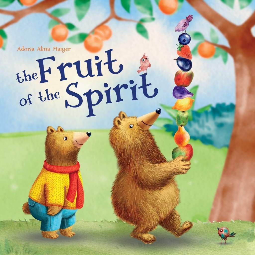 The Fruit of the Spirit: A Rhyming Children's Book About the Gift of Love, Joy, Peace, Patience, Kindness, Goodness, Faithfulness, Gentleness, and Self-control by Adoria Alina Maiyer Publishing | barcode:9798885870337 | source:'9798885870337.jpg