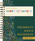 Celebrate God's Goodness: Devotional Word Scramble Book (70 Daily Devotions and Word Scrambles to Refresh Your Spirit) – The Perfect Gift for Christian Women (Faith Inspired Creativity) by DaySpring | barcode:9798886034127 | source:'9798886034127.jpg