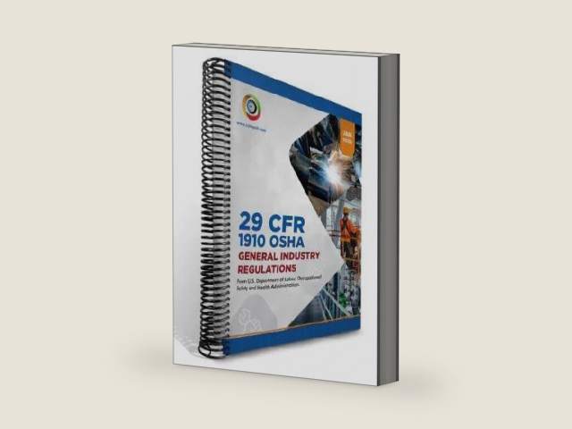 29 CFR 1910 OSHA General Industry Regulations January 2023 by Osha | barcode:9798889212041 | source:'9798889212041-right-three-quarter.jpg