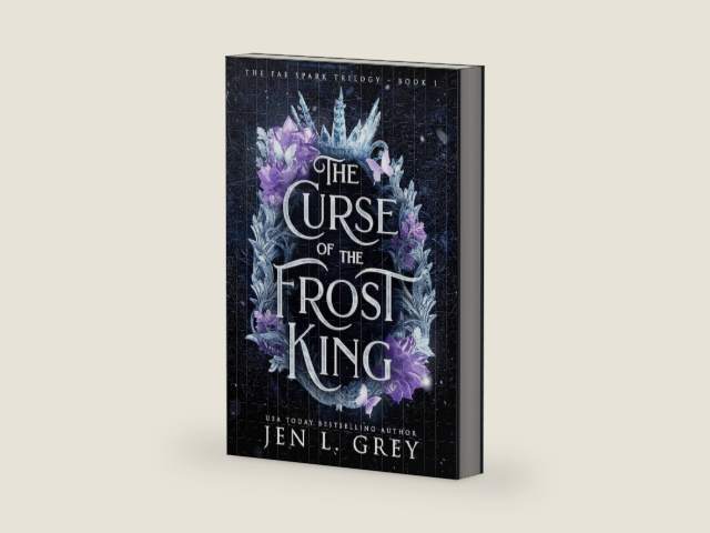 The Curse of the Frost King (The Fae Spark Trilogy Book 1) by Jen L. Grey | barcode:9798889533009 | source:'9798889533009-right-three-quarter.jpg