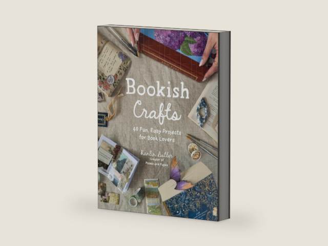 Bookish Crafts: 40 Fun, Easy Projects for Book Lovers by Kanlin Butler | barcode:9798890034083 | source:'9798890034083-right-three-quarter.jpg