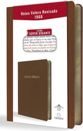 Biblia Reina Valera Revisada 1960 letra súper gigante, símil piel marrón / Spanish Bible RVR 1960 Super Giant Print, Brown Leathersoft (Spanish Edition) by Reina Valera Revisada 1960 | barcode:9798890980755 | source:'9798890980755.jpg
