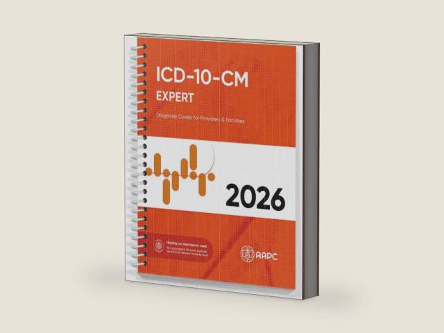ICD-10-CM Code Book 2026 by AAPC | barcode:9798892580984 | source:'9798892580984-right-three-quarter.jpg