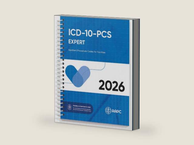 ICD-10-PCS Code Book 2026 by AAPC | barcode:9798892581004 | source:'9798892581004-right-three-quarter.jpg
