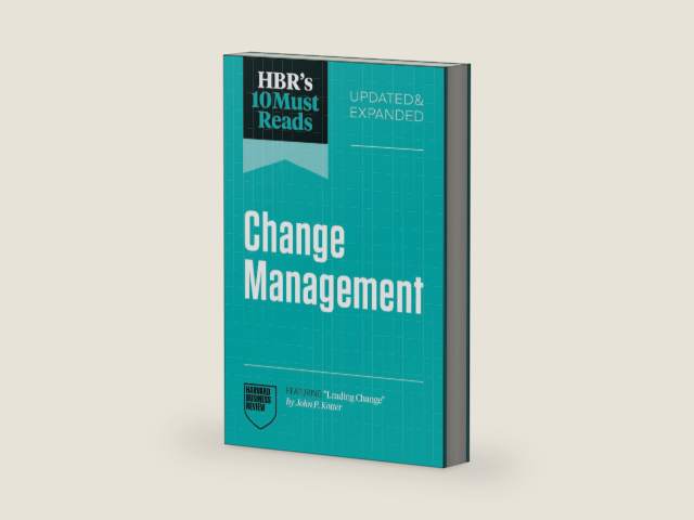 HBR's 10 Must Reads on Change Management, Updated and Expanded (featuring "Leading Change" by John P. Kotter) by Harvard Business Review | barcode:9798892791762 | source:'9798892791762-right-three-quarter.jpg