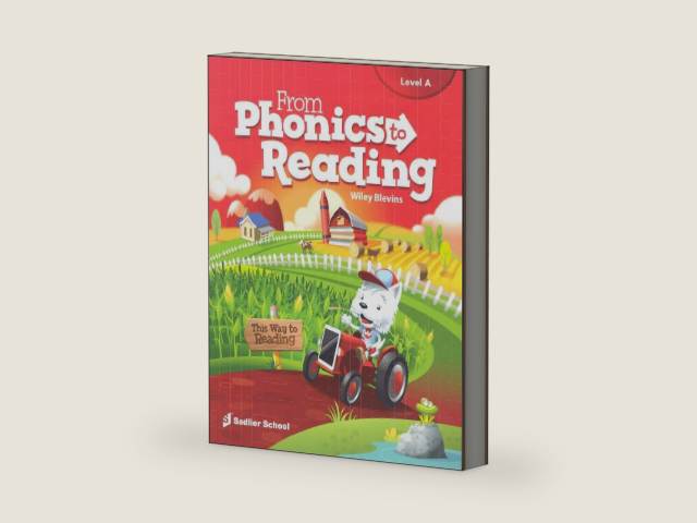 From Phonics to Reading Level A Student Edition, Grade 1 | Phonics & Reading Workbook | English Language Arts Learning Book by Willy Blevins | barcode:9798897220717 | source:'9798897220717-right-three-quarter.jpg