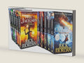 Rick Riordan Percy Jackson and Heroes of Olympus 10 Book Set (The Lightning Thief, The Last Olympian, The Titan's Curse, The Sea of Monsters, The Battle of the Labyrinth, The Lost Hero and more) by Rick Riordan | barcode:9798898602123 | source:'9798898602123-right-three-quarter.jpg