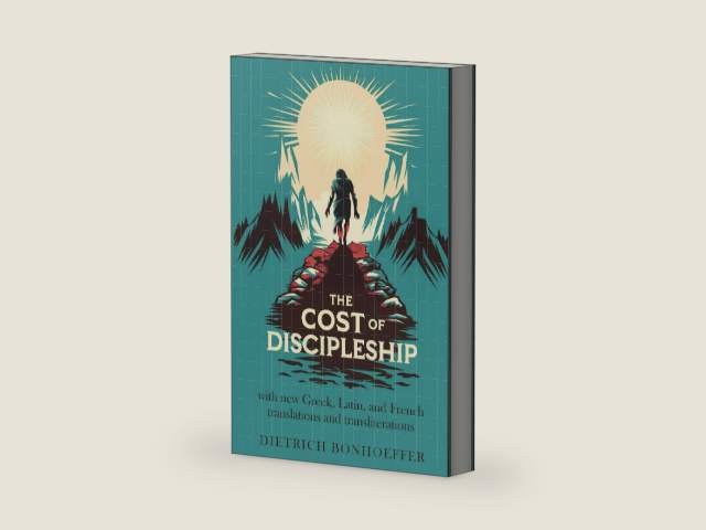 The Cost of Discipleship by Dietrich Bonhoeffer | barcode:9798990295483 | source:'9798990295483-right-three-quarter.jpg