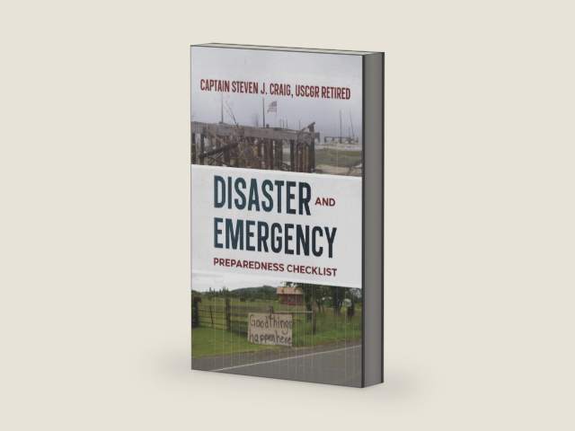 Disaster and Emergency Preparedness Checklist by Steven Craig | barcode:9798990530423 | source:'9798990530423-right-three-quarter.jpg