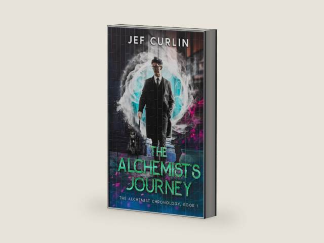 The Alchemist's Journey: A series of urban fantasy books (The Alchemist Chronology Book 1) by Jef Curlin | barcode:9798990851405 | source:'9798990851405-right-three-quarter.jpg