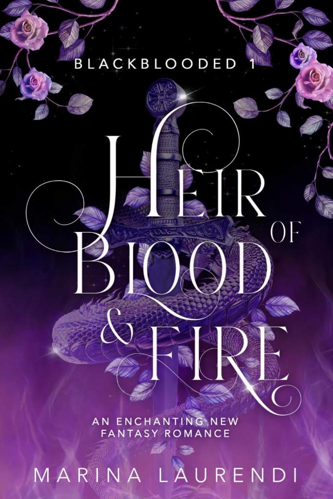 Heir of Blood & Fire: An Enchanting Fantasy Romance (Blackblooded) by Marina Laurendi | barcode:9798991168922 | source:'9798991168922.jpg