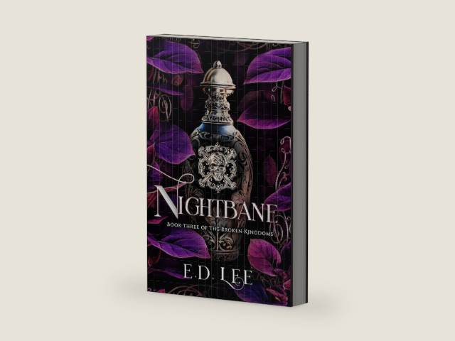 Nightbane: Book Three of the Broken Kingdoms (The Broken Kingdoms Books 3) by E. Lee | barcode:9798991327251 | source:'9798991327251-right-three-quarter.jpg