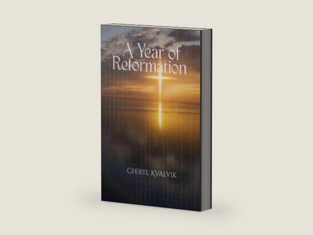 A Year of Reformation by Cheryl Kvalvik | barcode:9798991397667 | source:'9798991397667-right-three-quarter.jpg