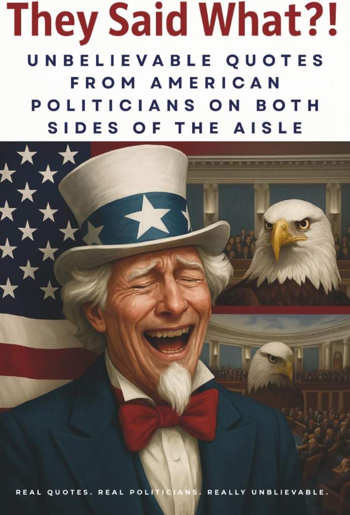They Said What?! Unbelievable Quotes from American Politicians on Both Sides of the Aisle: Real quotes. Real politicians. Really unbelievable by Michelle Mick | barcode:9798993130514 | source:'9798993130514.jpg