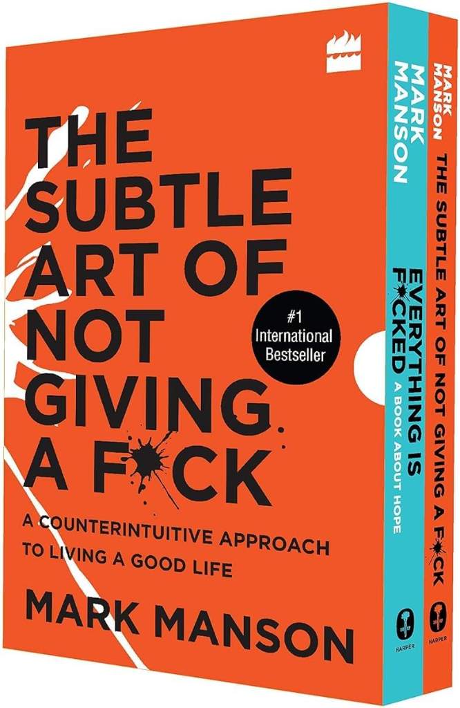 Mark Manson Box Set – The Subtle Art of Not Giving a Fck & Everything Is Fcked (2-Book Box Set) by Mark Manson | barcode:9798994831373 | source:'9798994831373.jpg