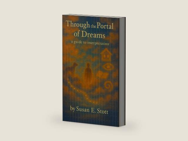 Through the Portal of Dreams: A guide to interpretation by Susan E. Stott | barcode:9798994837801 | source:'9798994837801-right-three-quarter.jpg