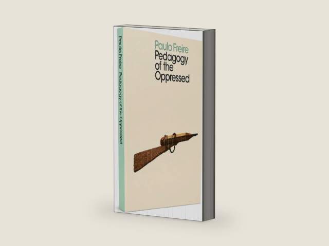 Pedagogy of the Oppressed by Paulo Freire -Revolutionary Education, Critical Pedagogy & Social Justice Classic by Paulo Freire | barcode:9798995338758 | source:'9798995338758-right-three-quarter.jpg