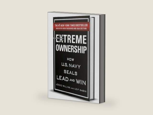 Extreme Ownership by Jocko Willink & Leif Babin – Leadership Lessons from U.S. Navy SEALs (Business Leadership & Self-Discipline Book) by Jocko Willink | barcode:9798996067367 | source:'9798996067367-right-three-quarter.jpg
