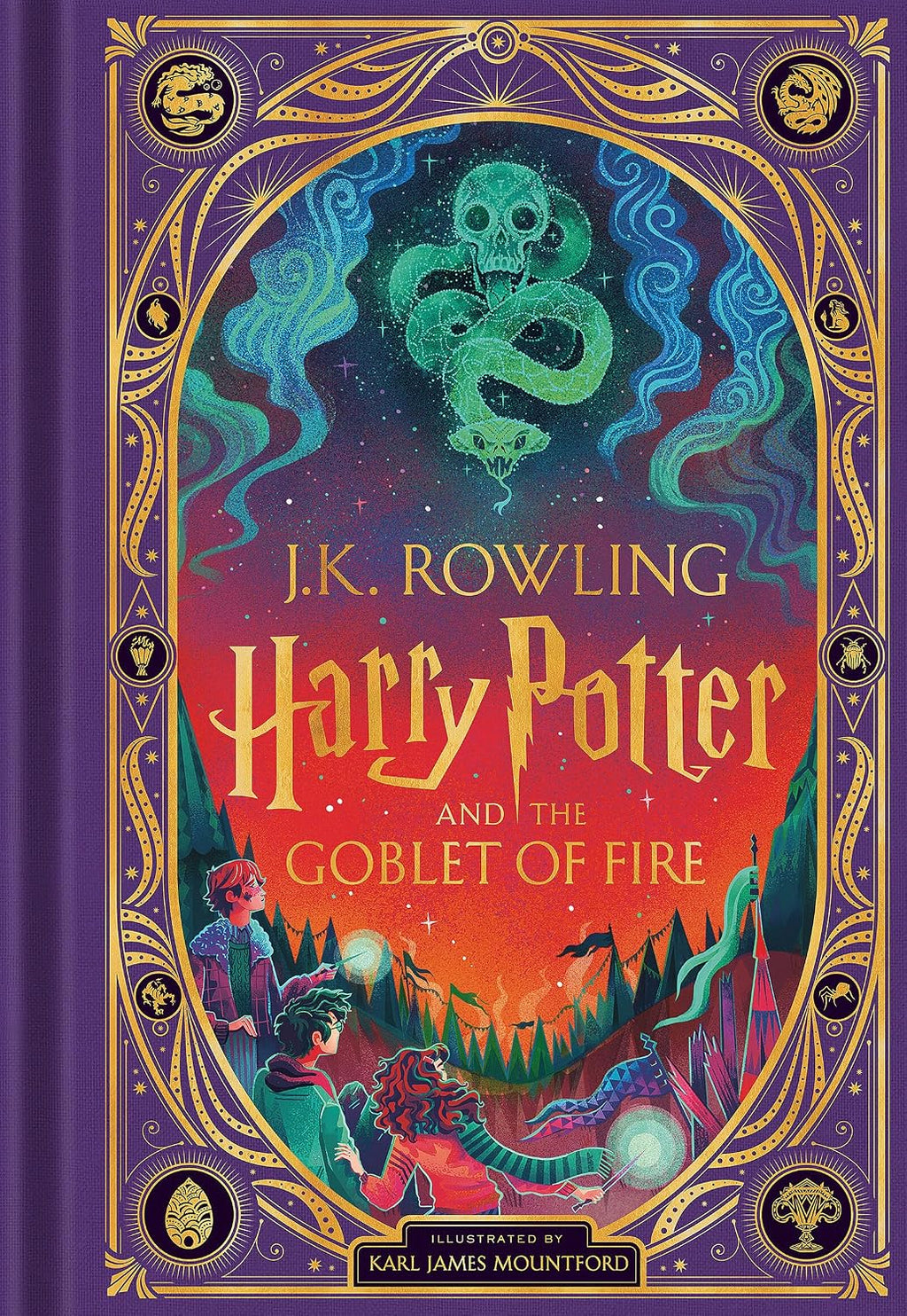 Harry Potter and the Goblet of Fire (Harry Potter, Book 4) (Interactive Illustrated Edition) by J. K. Rowling
