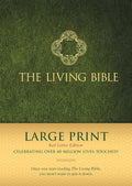 The Living Bible Large Print Red Letter Edition (Hardcover, Green, Red Letter) by New Living Translation