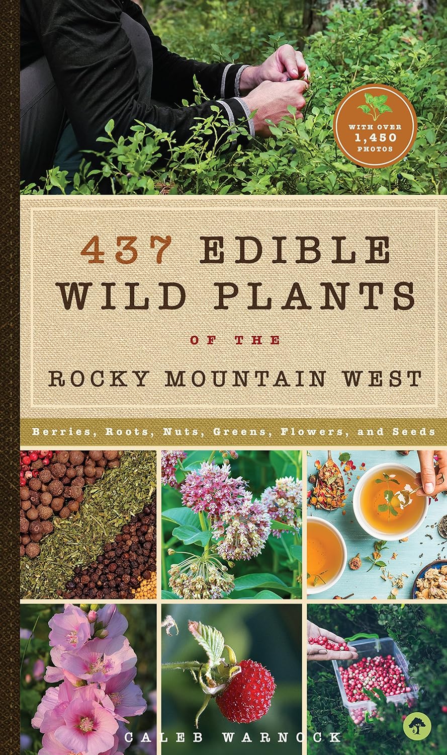 437 Edible Wild Plants of the Rocky Mountain West: Berries, Roots, Nuts, Greens, Flowers, and Seeds by Caleb Warnock