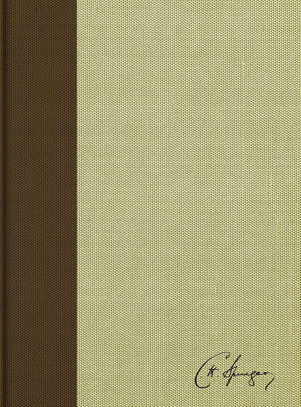 RVR 1960 Biblia de estudio Spurgeon, marrón claro, tela (Spanish Edition) by B&H Español Editorial Staff