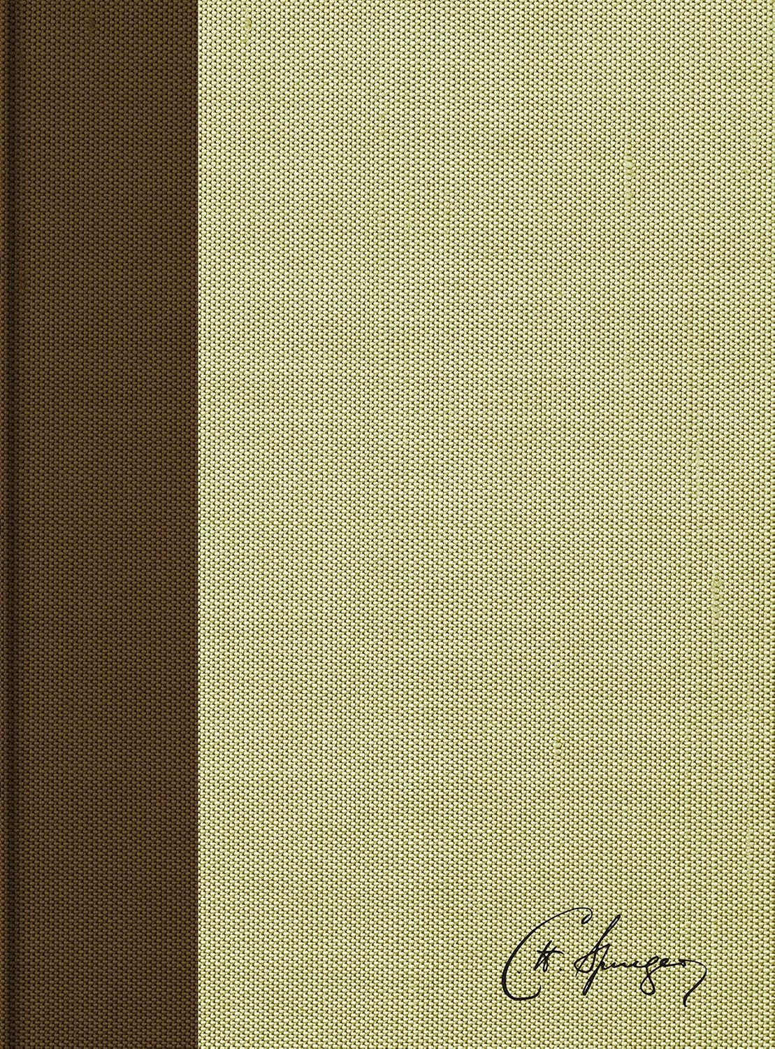 RVR 1960 Biblia de estudio Spurgeon, marrón claro, tela (Spanish Edition) by B&H Español Editorial Staff