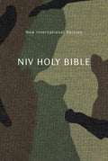 NIV, Holy Bible, Compact, Paperback, Woodland Camo, Comfort Print by Zondervan
