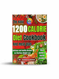 BestBuyBook The Easy 1200 Calorie Diet Cookbook with healthy recipe photos, meal planner, and weight loss guide.