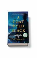 BestBuyBook paperback edition of A Coat Dyed Black by Don Pugnetti Jr. featuring a dark Norwegian landscape cover.