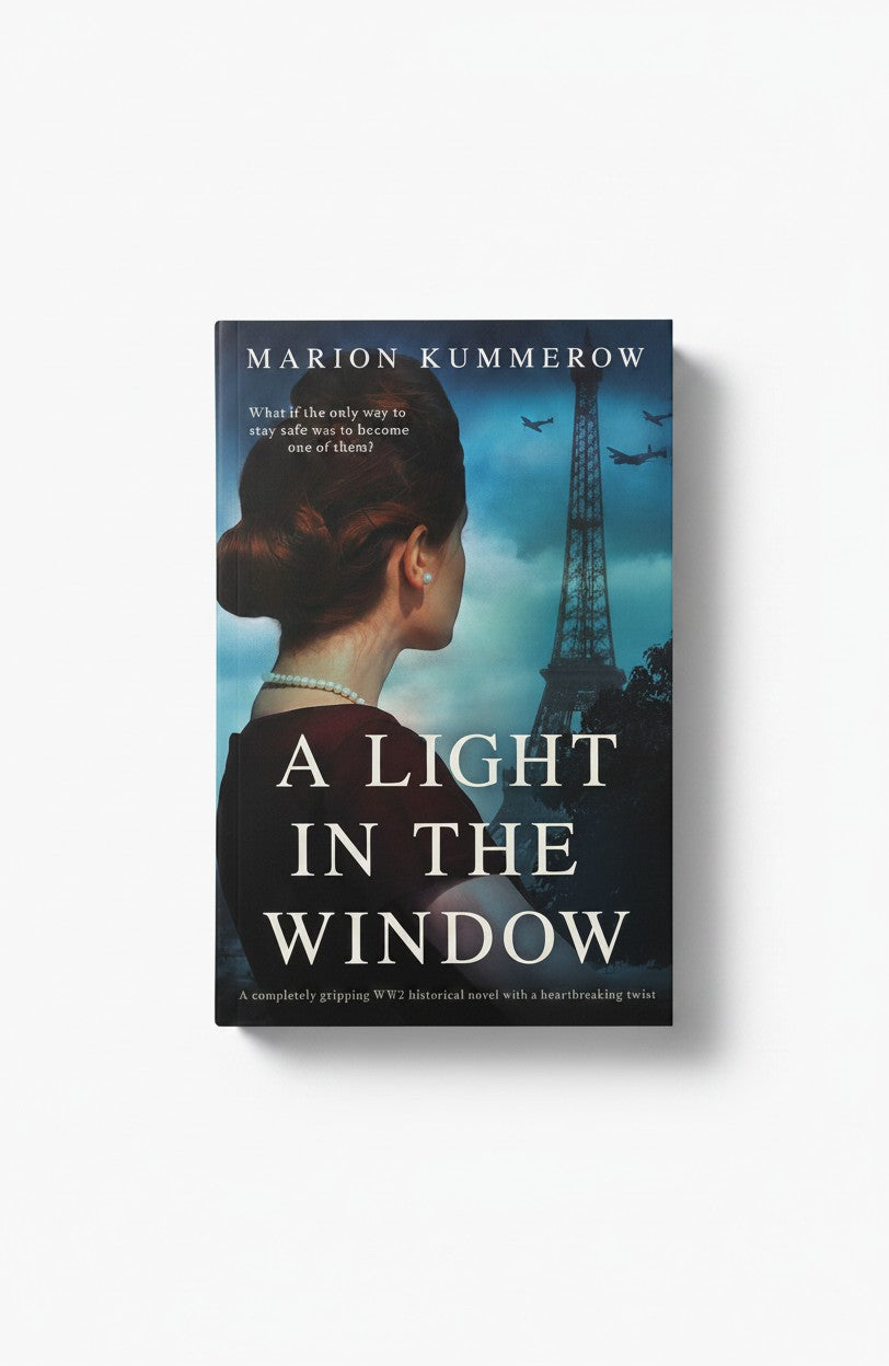 BestBuyBook A Light in the Window by Marion Kummerow, a gripping WW2 historical novel featuring a woman in Paris.