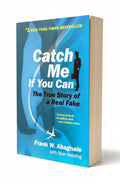 BestBuyBook paperback edition of Catch Me If You Can by Frank W. Abagnale with a blue cover and pilot silhouette.