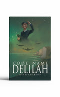 BestBuyBook Code Name Delilah book cover featuring a female officer saluting over a WWII coastal landscape with planes