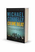 BestBuyBook Crime Beat by Michael Connelly hardcover book featuring a nighttime Los Angeles city skyline cover.