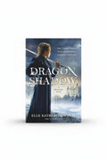BestBuyBook Dragonshadow book cover featuring a woman in a blue gown holding a sword in a snowy landscape with a castle.