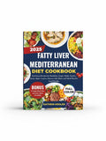 BestBuyBook Fatty Liver Mediterranean Diet Cookbook 2025 with full color recipes and 14-day meal plan.