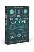 BestBuyBook cover of The Future Queen's Captive by M.A. Lakewood featuring teal background and fantasy illustrations.