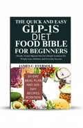 BestBuyBook The Quick and Easy GLP-1s Diet Food Bible for Beginners book cover with fresh healthy food ingredients