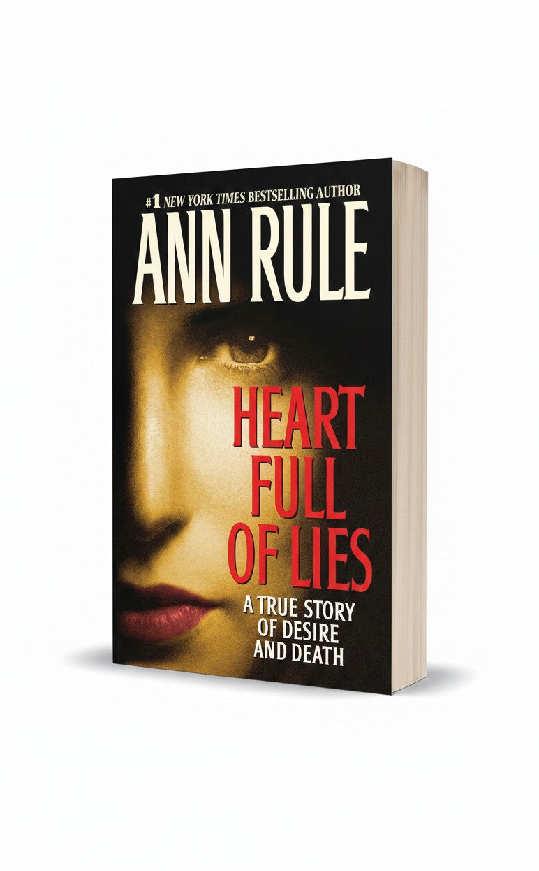 BestBuyBook paperback edition of Heart Full of Lies by Ann Rule featuring a close-up portrait on the cover.