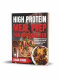 BestBuyBook High Protein Meal Prep for Body Builders cookbook featuring roasted chicken and fresh salad on cover